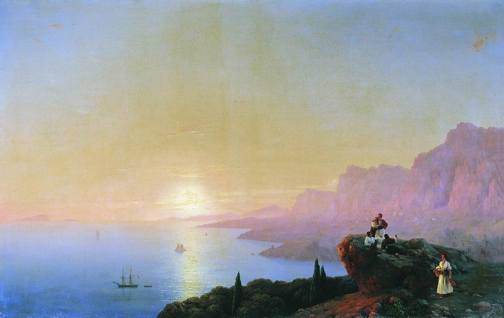 Sea bay by Ivan Aivazovsky