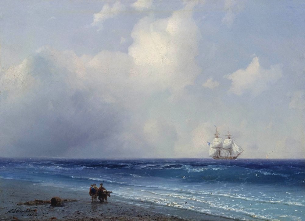 Sea view by Ivan Aivazovsky