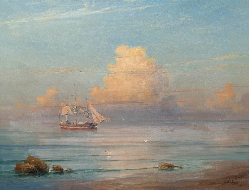 Sea view by Ivan Aivazovsky