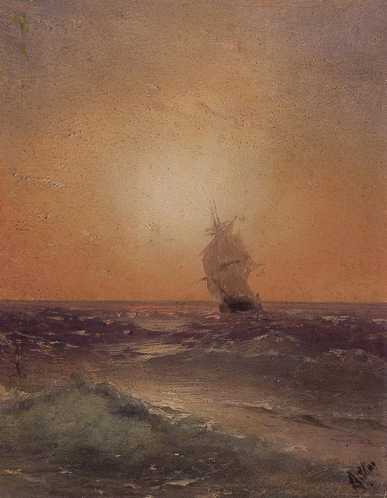 Sea view by Ivan Aivazovsky
