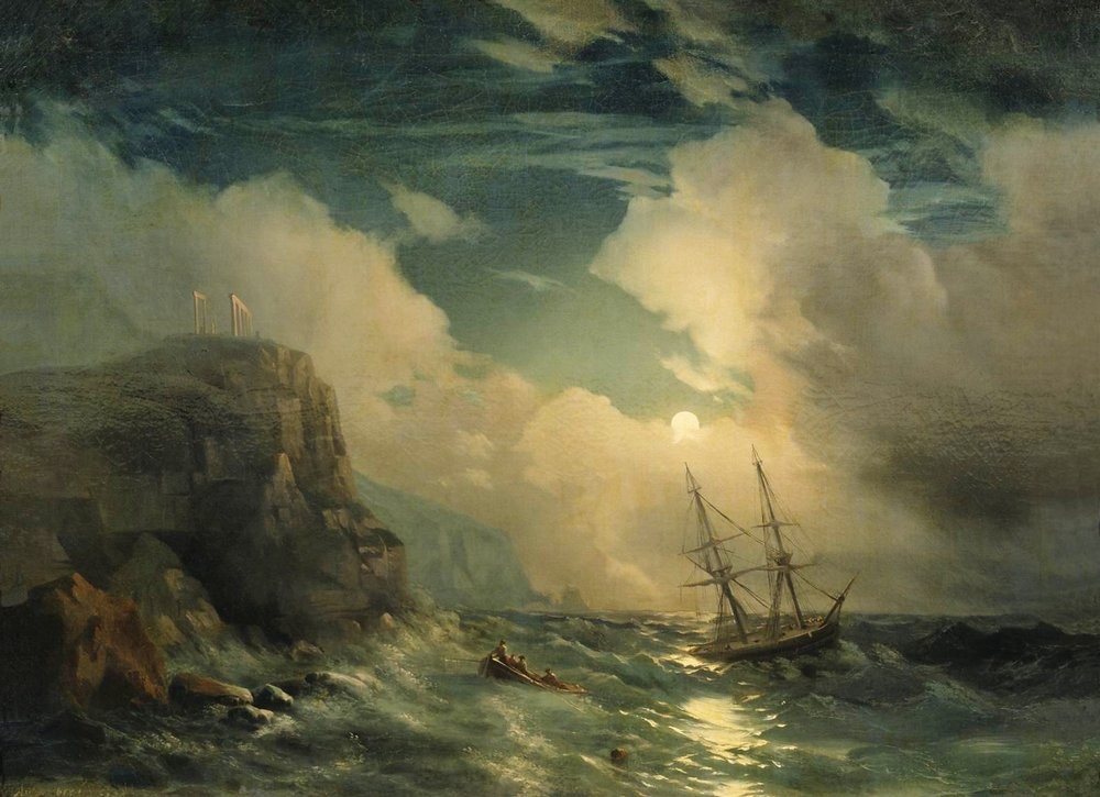 Seascape by Ivan Aivazovsky