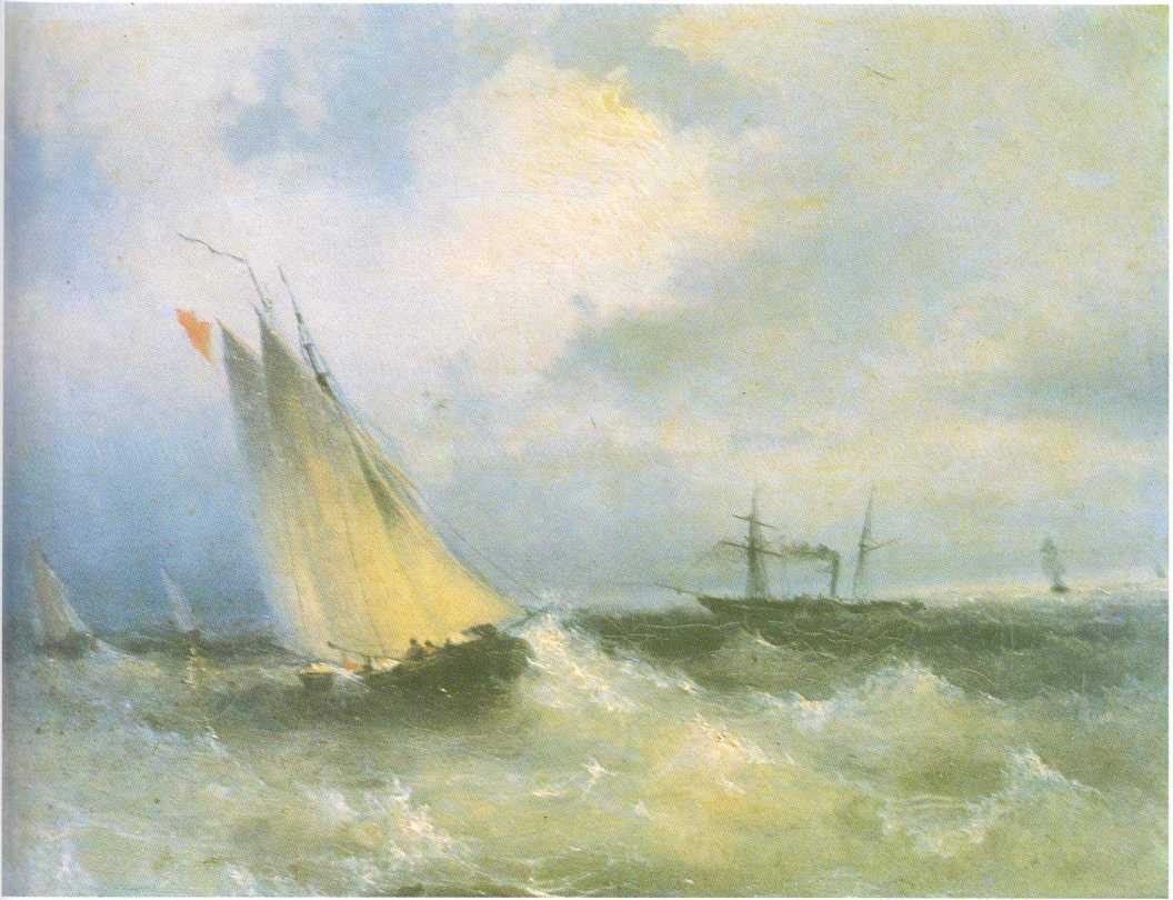 Seascape by Ivan Aivazovsky