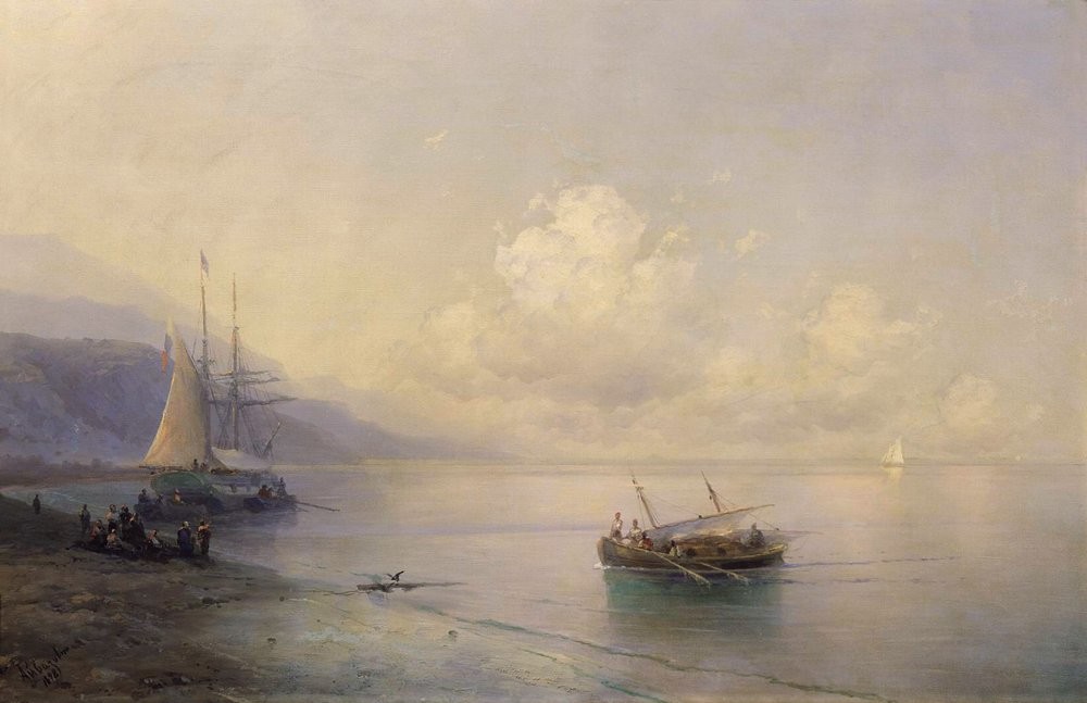 Seascape by Ivan Aivazovsky