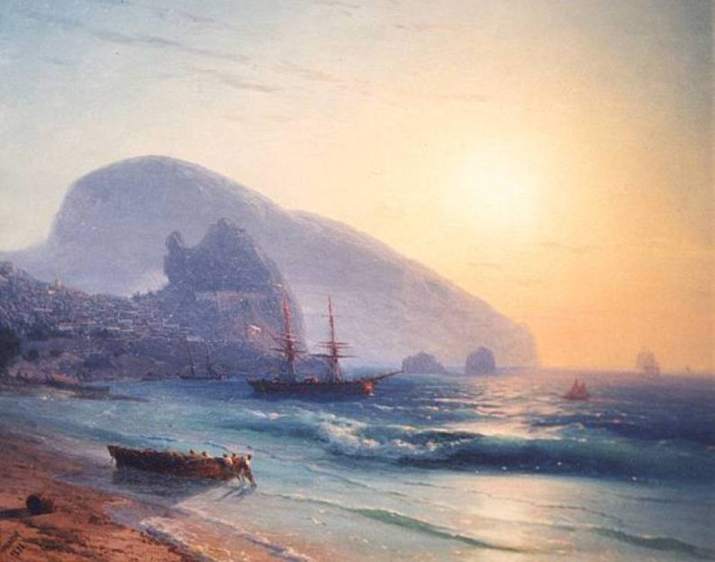 Seascape by Ivan Aivazovsky
