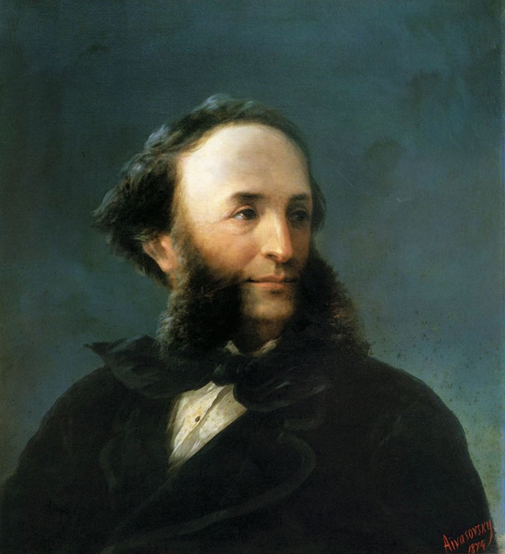 Self-portrait by Ivan Aivazovsky