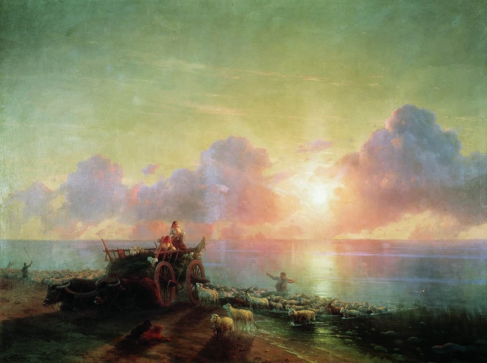 Sheepdip by Ivan Aivazovsky