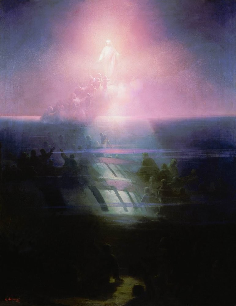 Shipwreck of Lefort by Ivan Aivazovsky