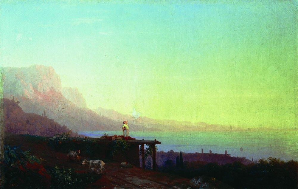 Southern night. Crimea by Ivan Aivazovsky