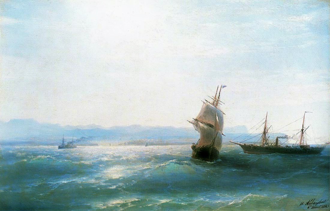 Sunny day by Ivan Aivazovsky
