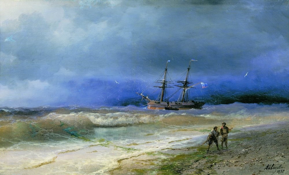 Surf by Ivan Aivazovsky