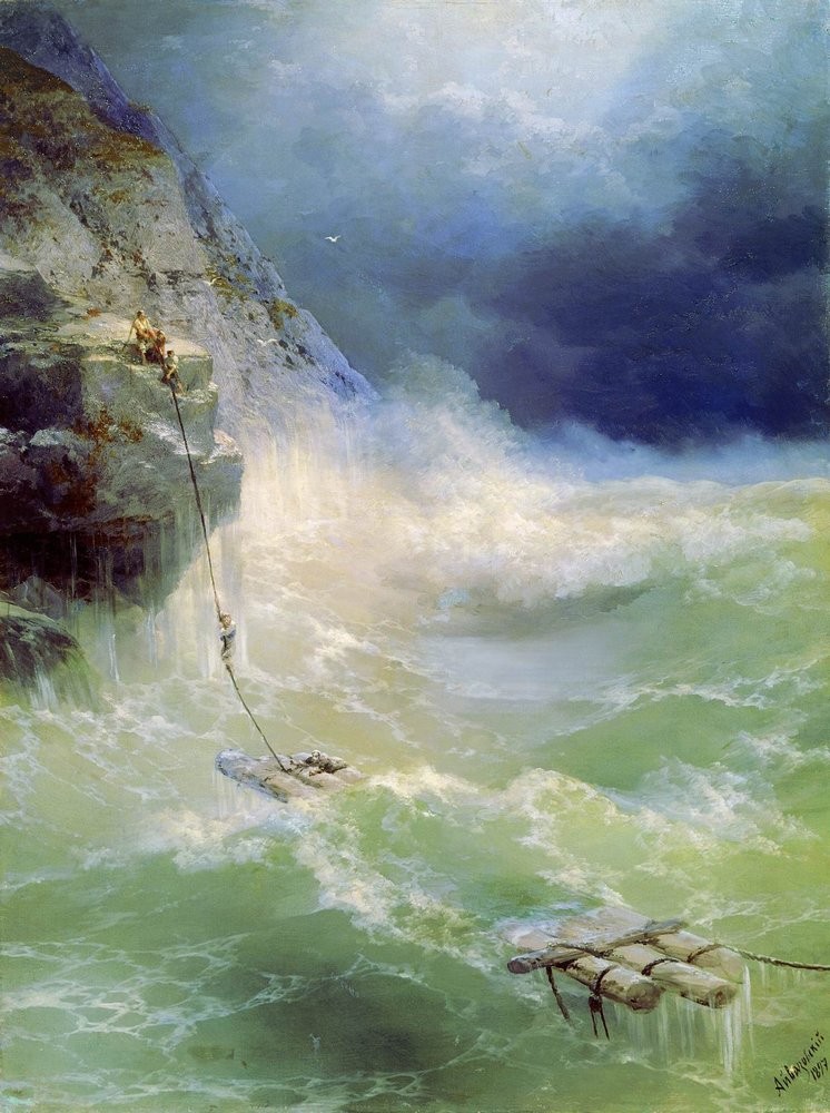 Surf by Ivan Aivazovsky