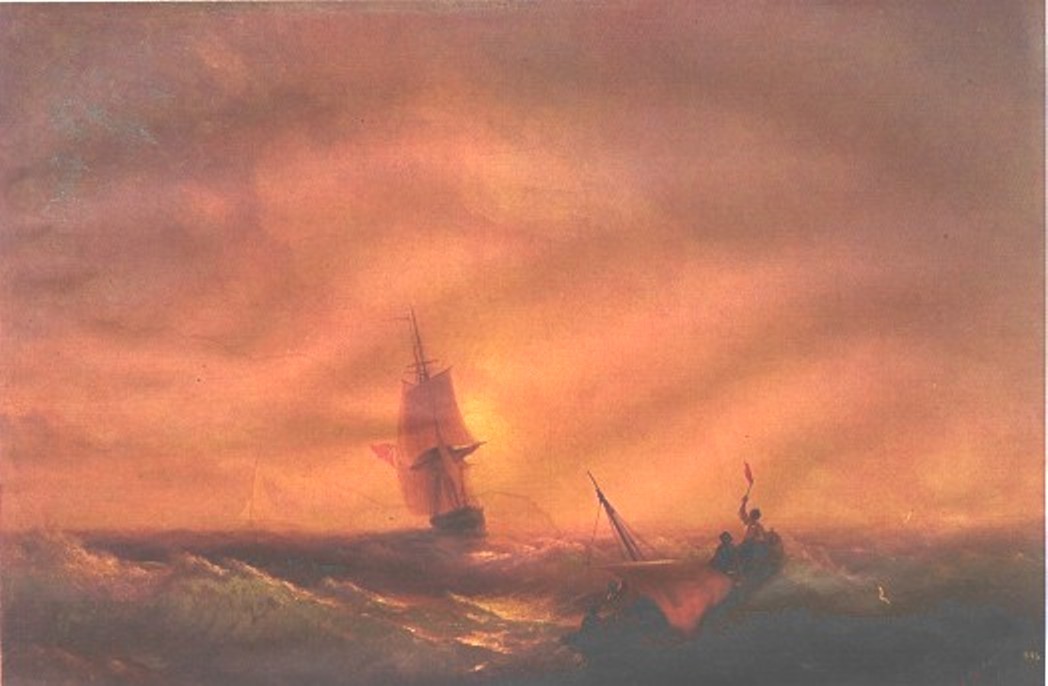 Survivors by Ivan Aivazovsky