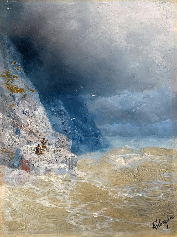 Survivors by Ivan Aivazovsky