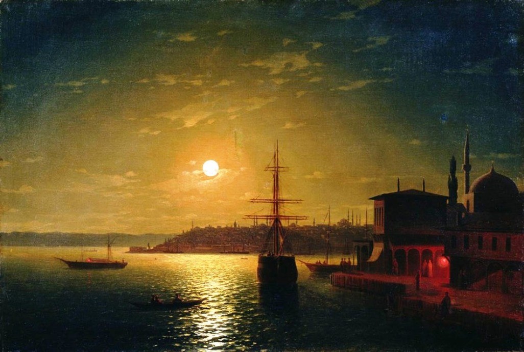 The Bay Golden Horn by Ivan Aivazovsky