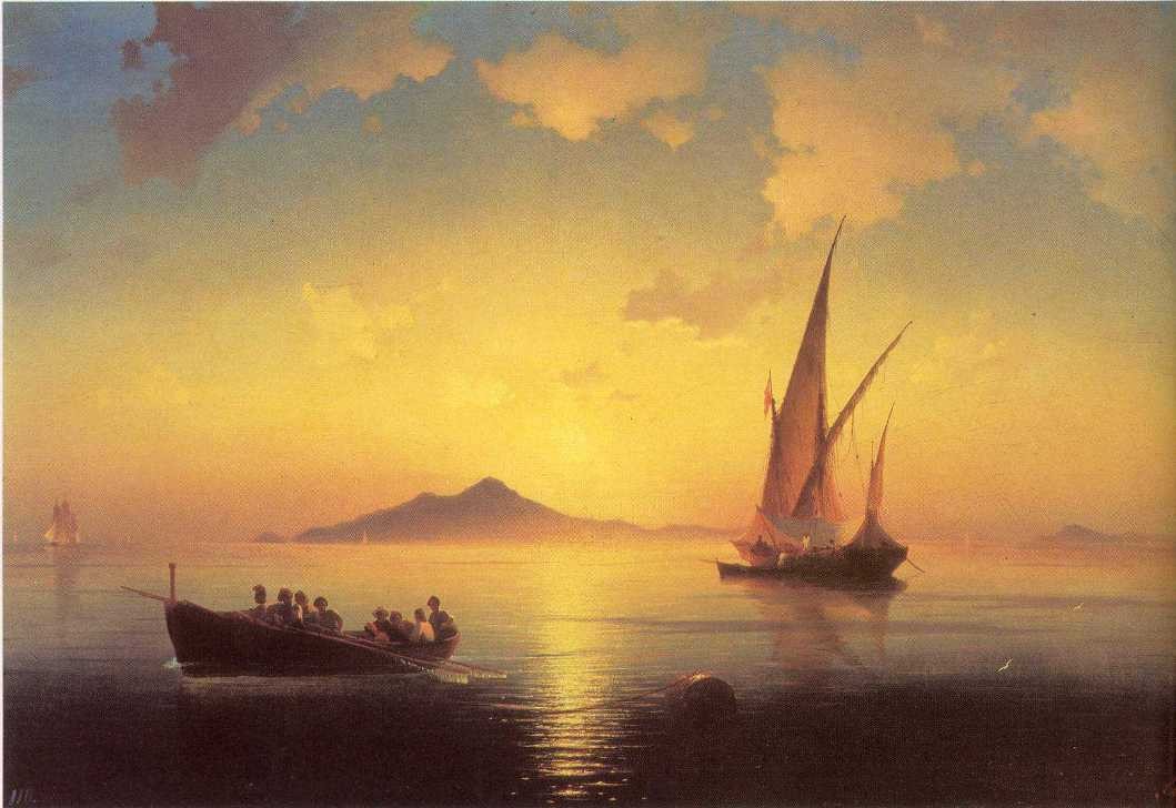 The Bay of Naples by Ivan Aivazovsky