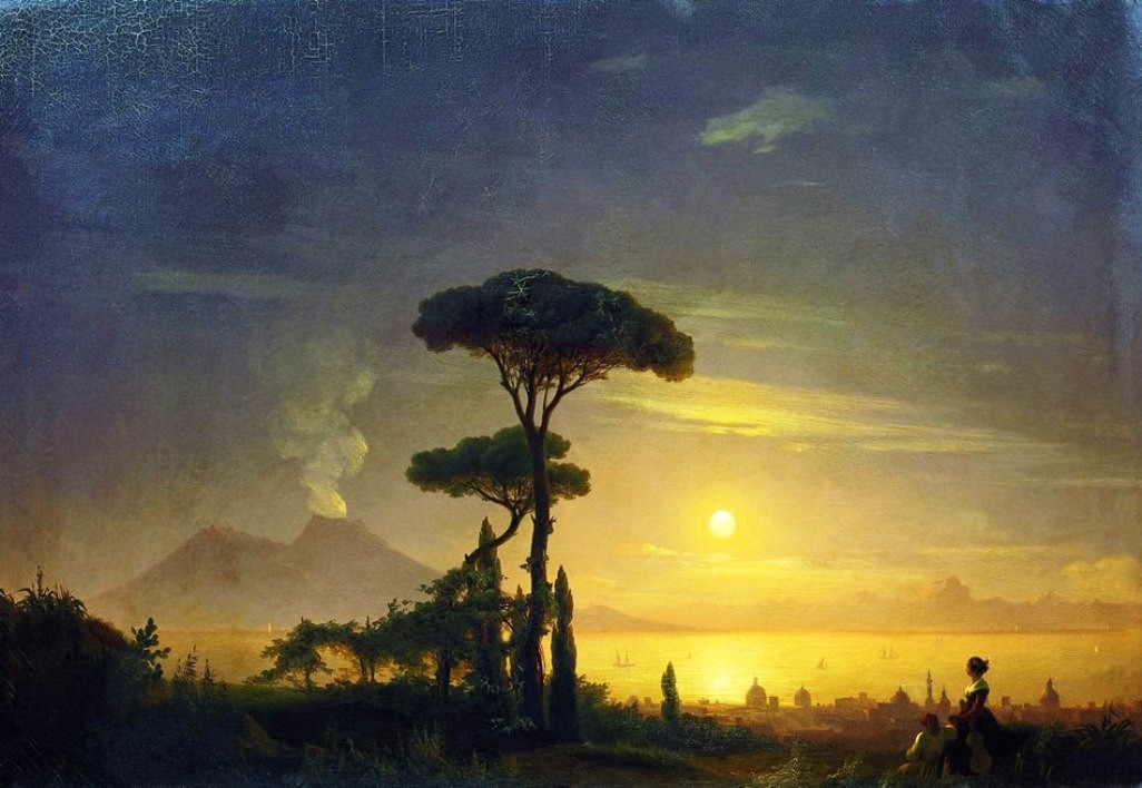 The Bay of Naples by Ivan Aivazovsky