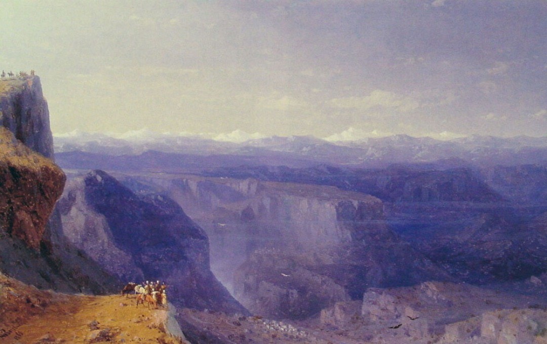 The Caucasus by Ivan Aivazovsky