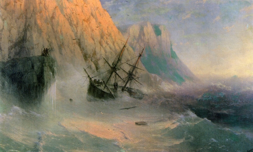 The Shipwreck by Ivan Aivazovsky