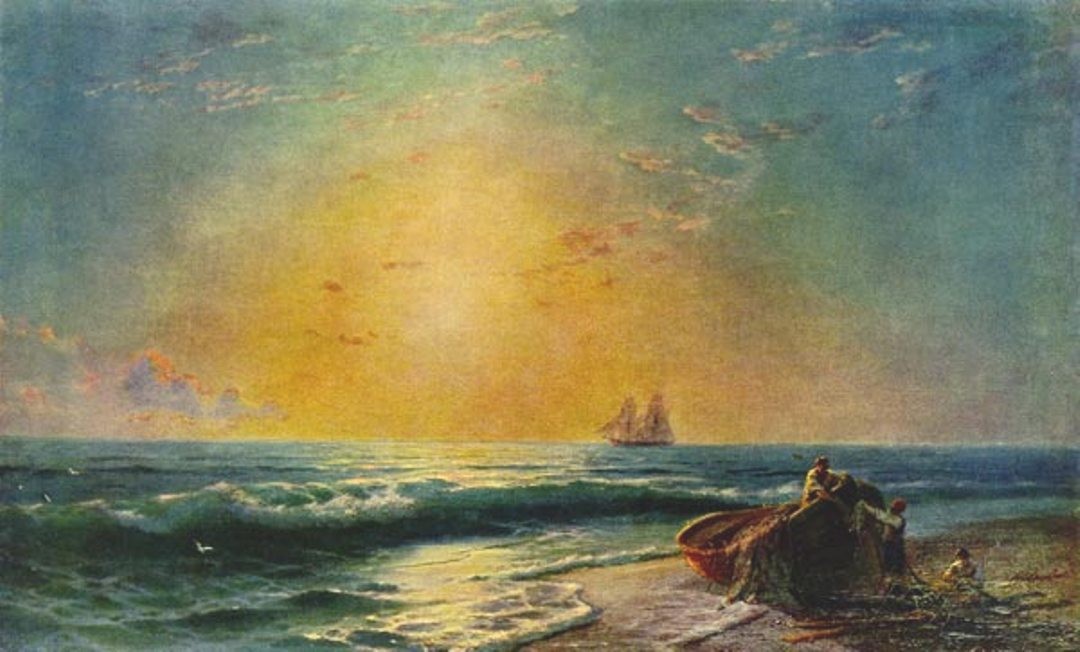 The Sunrize by Ivan Aivazovsky