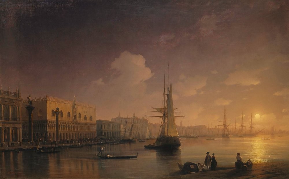 Venetian Night by Ivan Aivazovsky