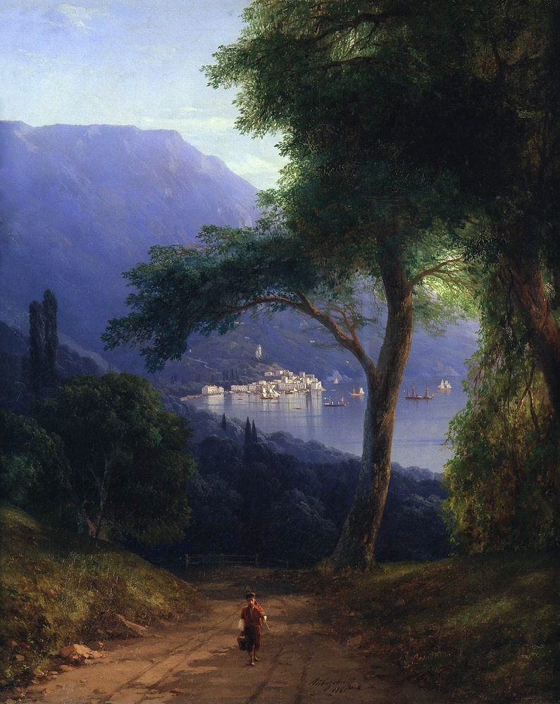 View from Livadia by Ivan Aivazovsky