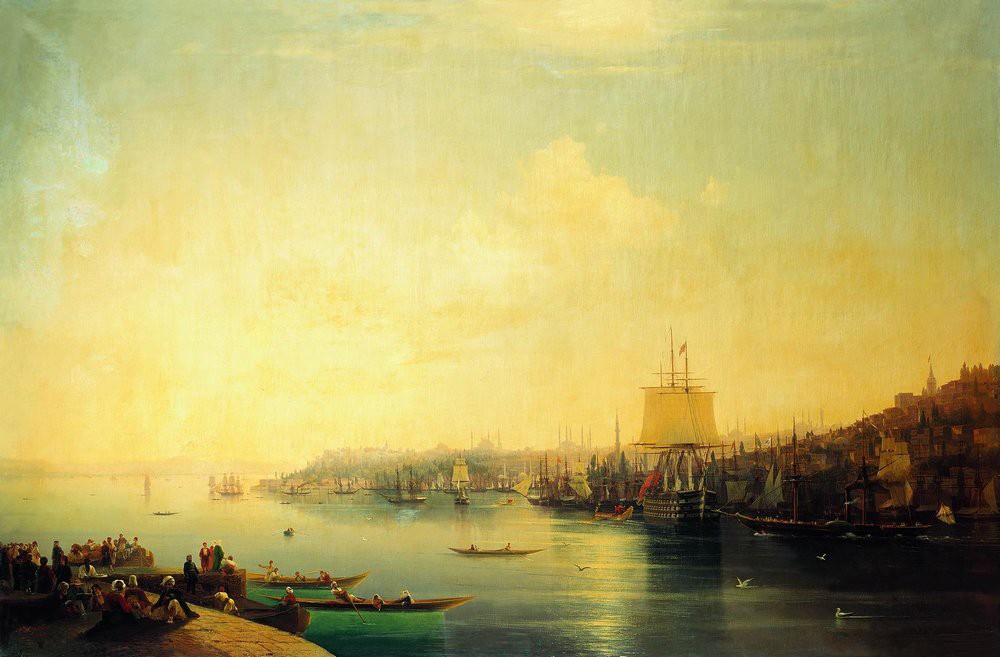 View of Constantinople by Ivan Aivazovsky