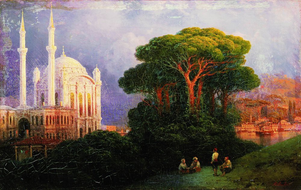 View of Constantinople by Ivan Aivazovsky