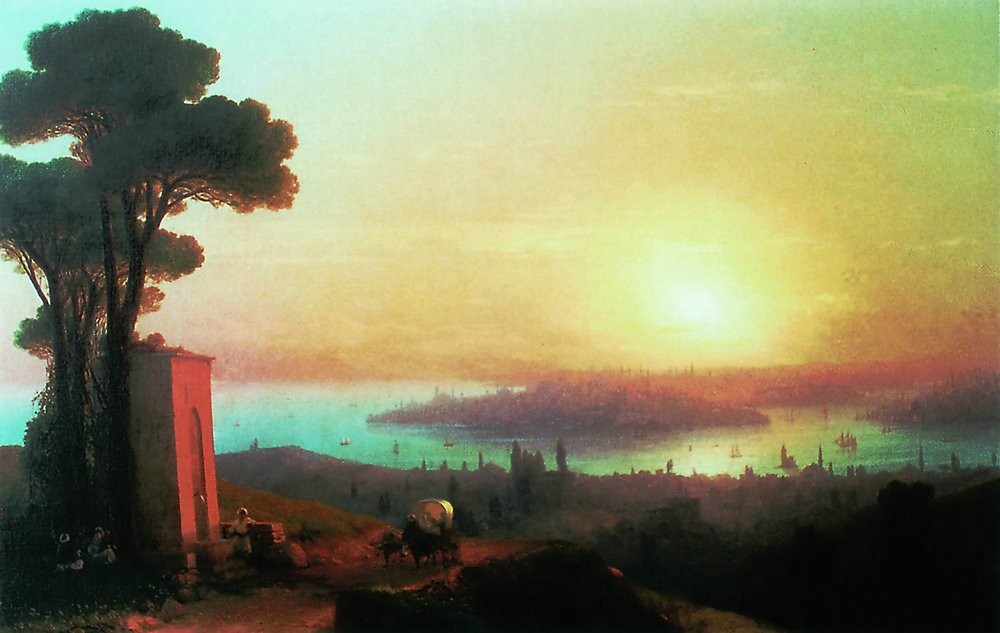 View of Constantinople by Ivan Aivazovsky