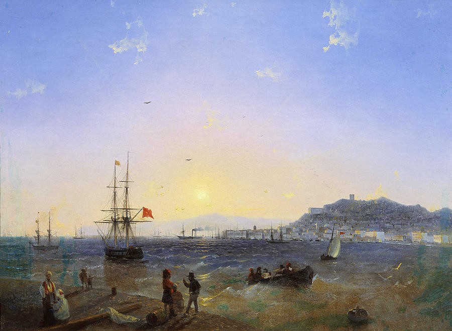 View of Kerch by Ivan Aivazovsky