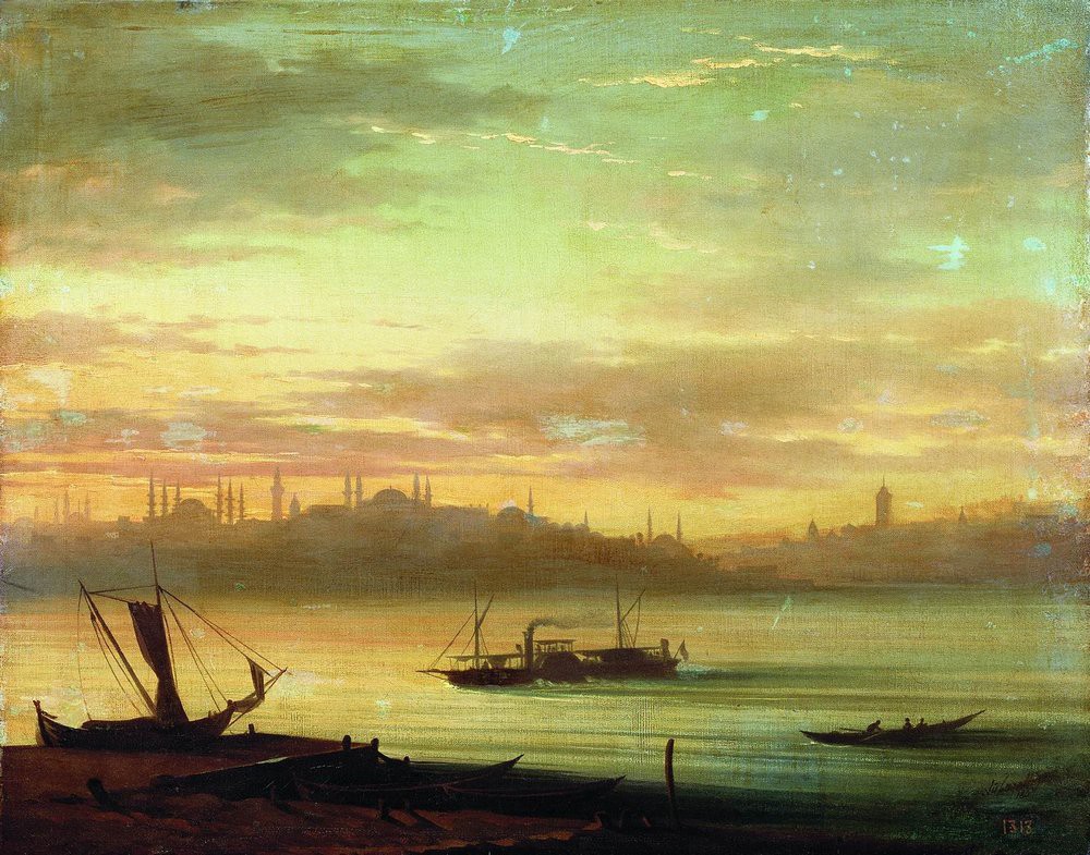 View of the Bosporus by Ivan Aivazovsky
