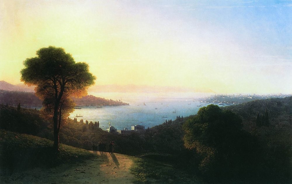 View of the Bosporus by Ivan Aivazovsky