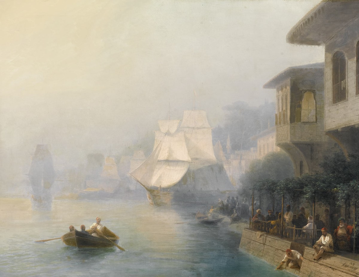 View of the Bosporus by Ivan Aivazovsky