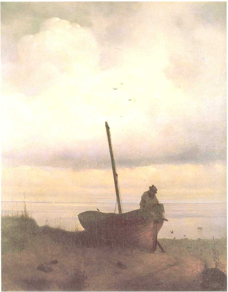 View of the Coast Near St. Petersburg by Ivan Aivazovsky