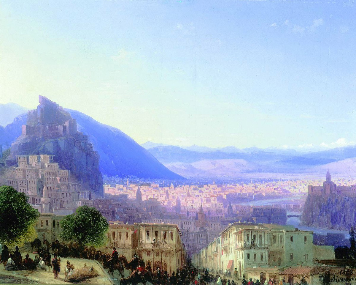 View of Tiflis by Ivan Aivazovsky