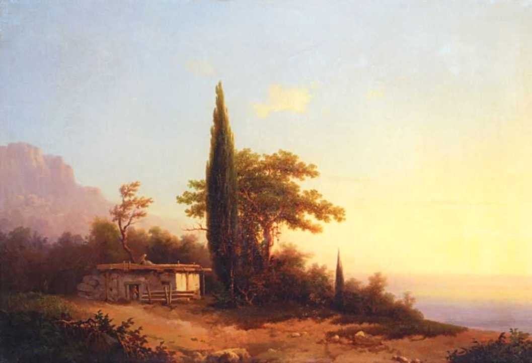 View on Crimea by Ivan Aivazovsky