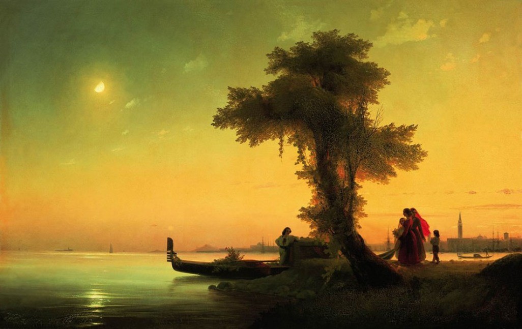 View on lagoon of Venice by Ivan Aivazovsky
