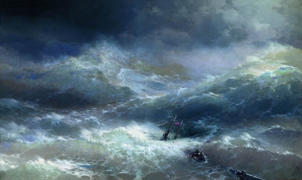 Wave by Ivan Aivazovsky