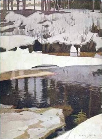 Spring by Ivan Bilibin