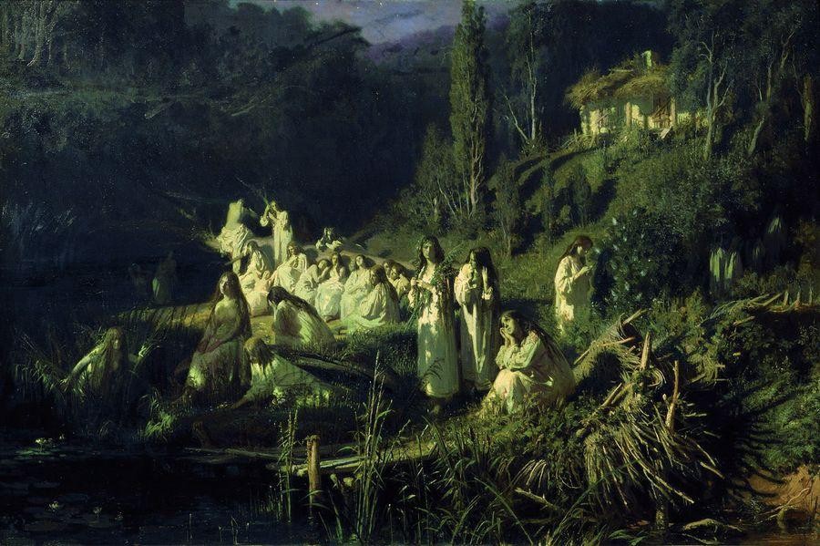 Mermaids by Ivan Kramskoy