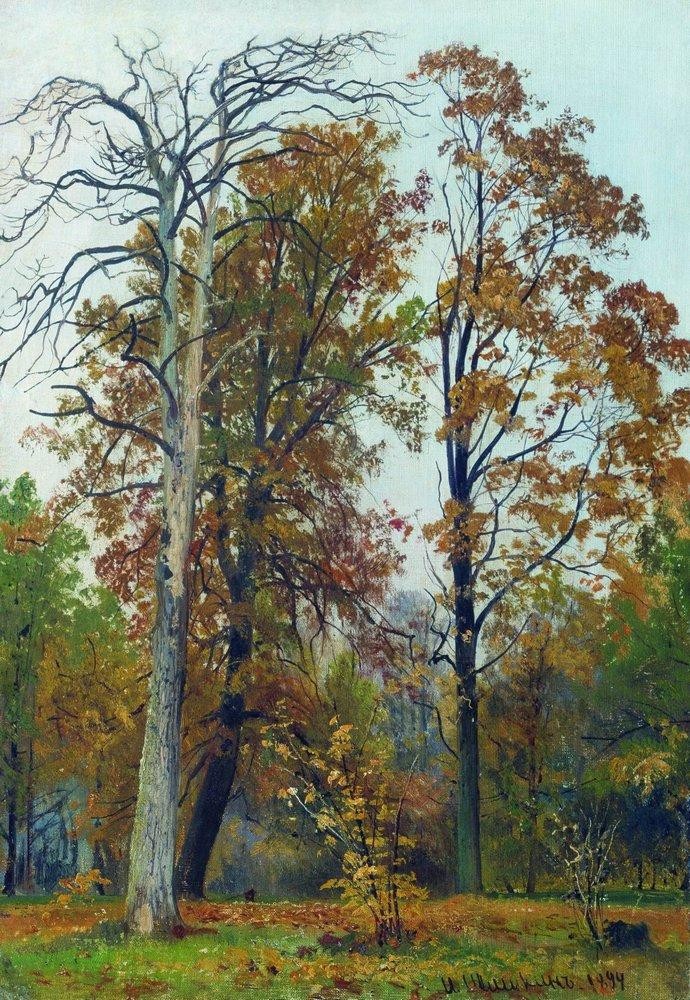 Autumn by Ivan Shishkin
