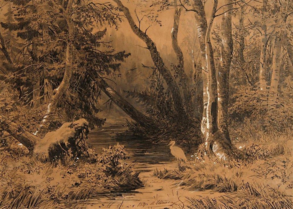 Backwoods by Ivan Shishkin