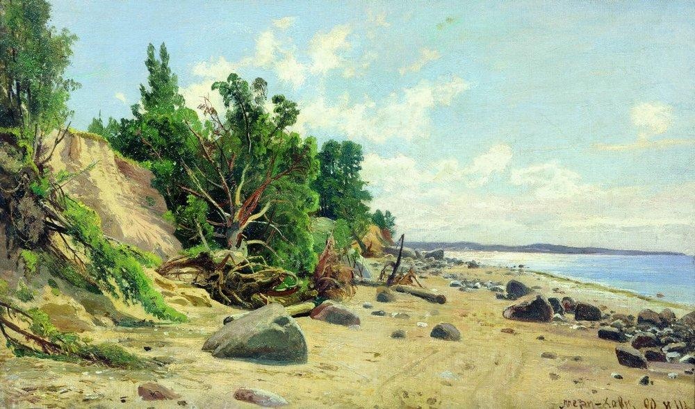 Beach by Ivan Shishkin