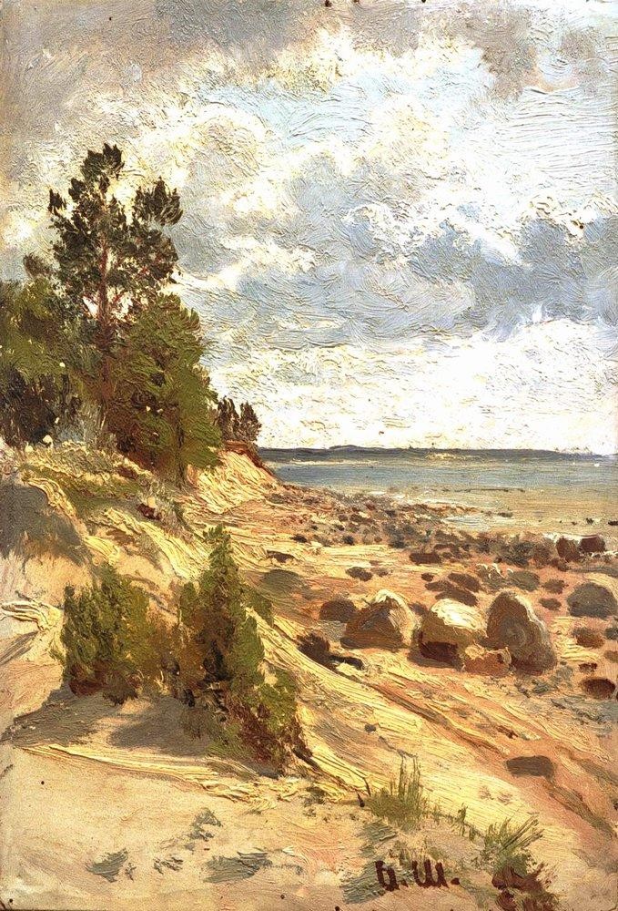 Beach by Ivan Shishkin