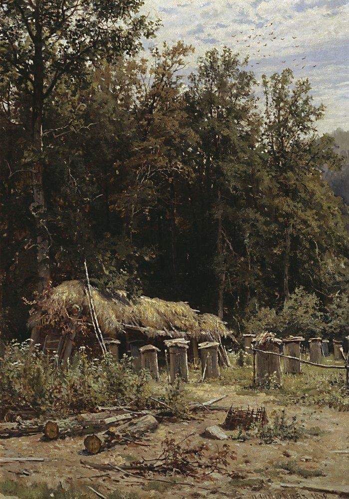 Bee families by Ivan Shishkin