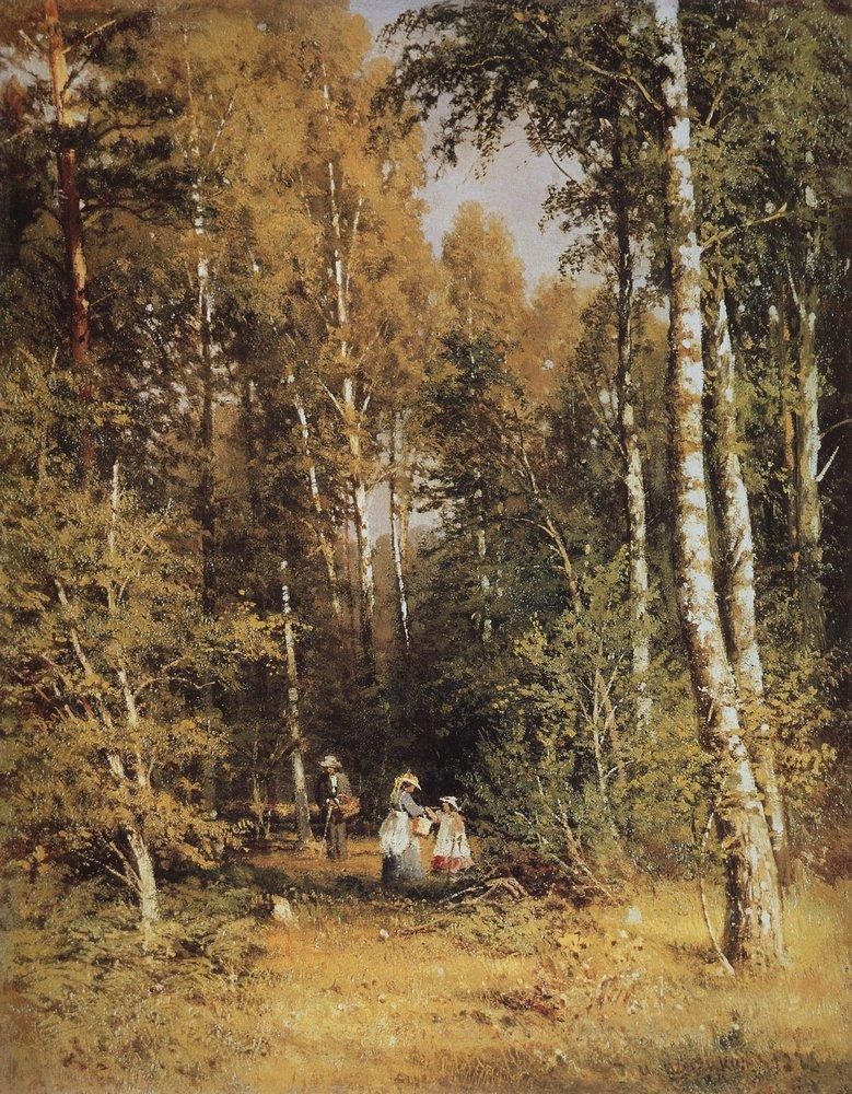 Birch Grove by Ivan Shishkin