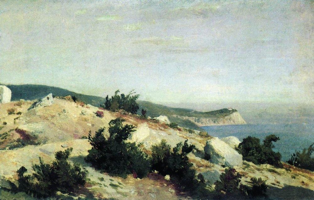 Cape Ai-Todor. Crimea by Ivan Shishkin