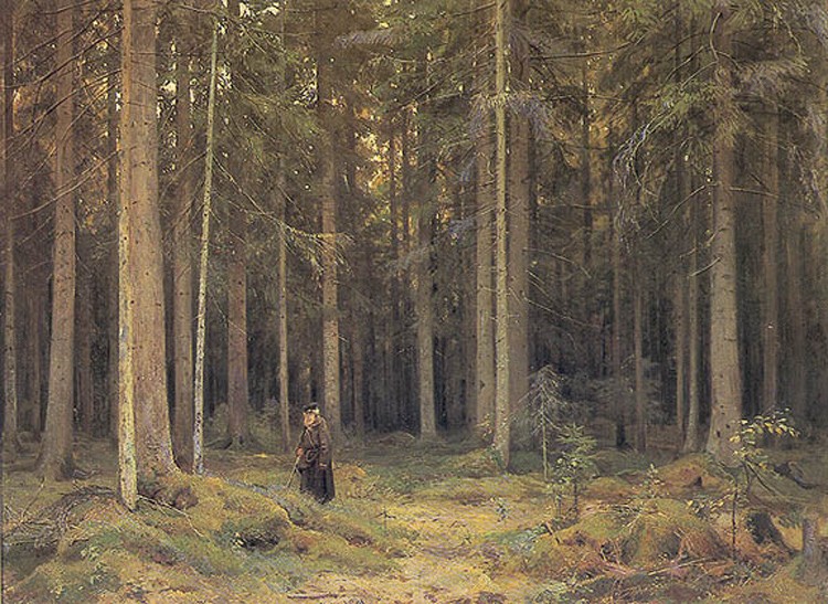 Countess Mordvinov's Forest by Ivan Shishkin
