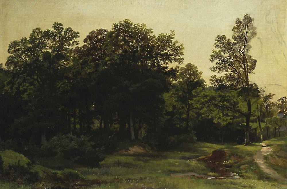 Deciduous Forest by Ivan Shishkin