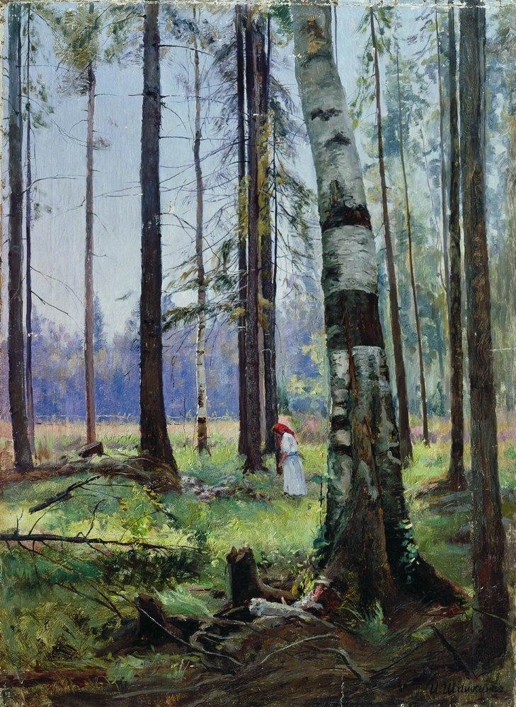 Edge of the Forest by Ivan Shishkin