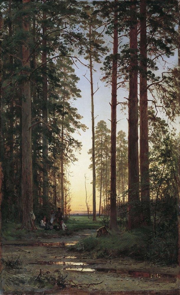 Edge of the Forest by Ivan Shishkin